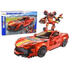 Rakennussarja Construction Bricks Vehicle Sports Car Robot Ferreai 812 351 osaa hinta ja tiedot | LEGOT ja rakennuslelut | hobbyhall.fi