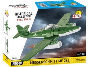 Rakennussarja Cobi Messerschmitt Me262, 1/48, 5881 hinta ja tiedot | LEGOT ja rakennuslelut | hobbyhall.fi