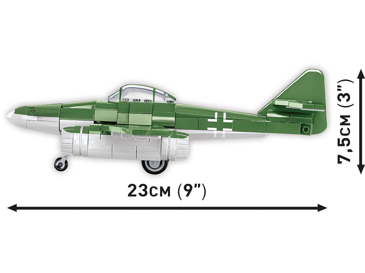 Rakennussarja Cobi Messerschmitt Me262, 1/48, 5881 hinta ja tiedot | LEGOT ja rakennuslelut | hobbyhall.fi