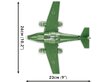 Rakennussarja Cobi Messerschmitt Me262, 1/48, 5881 hinta ja tiedot | LEGOT ja rakennuslelut | hobbyhall.fi