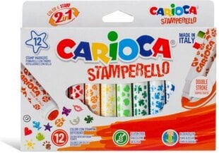 Huopakynät Carioca, 12 väriä hinta ja tiedot | Taide- ja askartelutarvikkeet | hobbyhall.fi