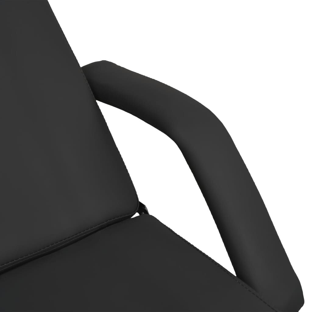 Hierontapöytä, 180x62x(86,5-118) cm, musta hinta ja tiedot | Hierontatuotteet | hobbyhall.fi