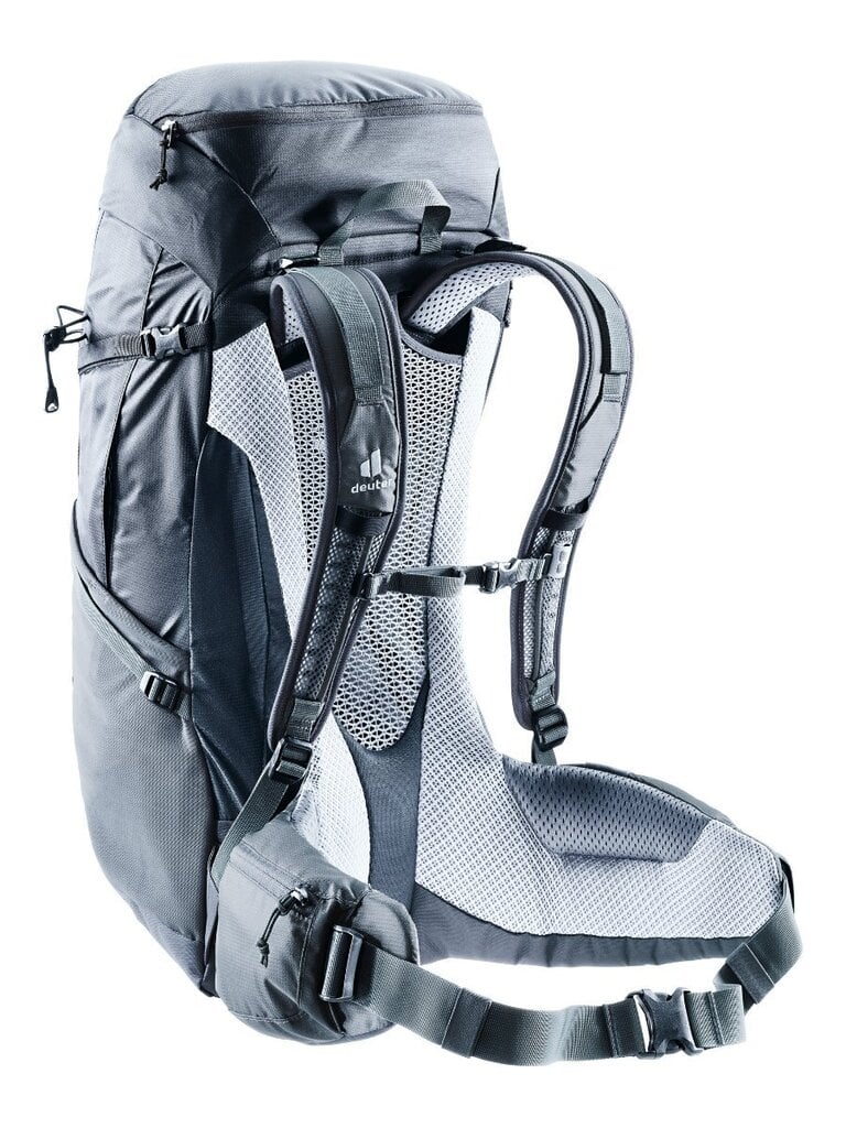 Reppu Deuter Futura Pro 36 Black-Graphite, 36L, harmaa hinta ja tiedot | Urheilukassit ja reput | hobbyhall.fi