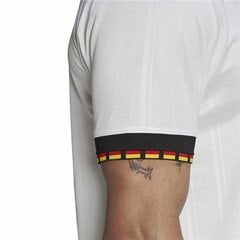 Jalkapallopaita Adidas Germany 21/22, valkoinen hinta ja tiedot | Jalkapallovaatteet ja -varusteet | hobbyhall.fi