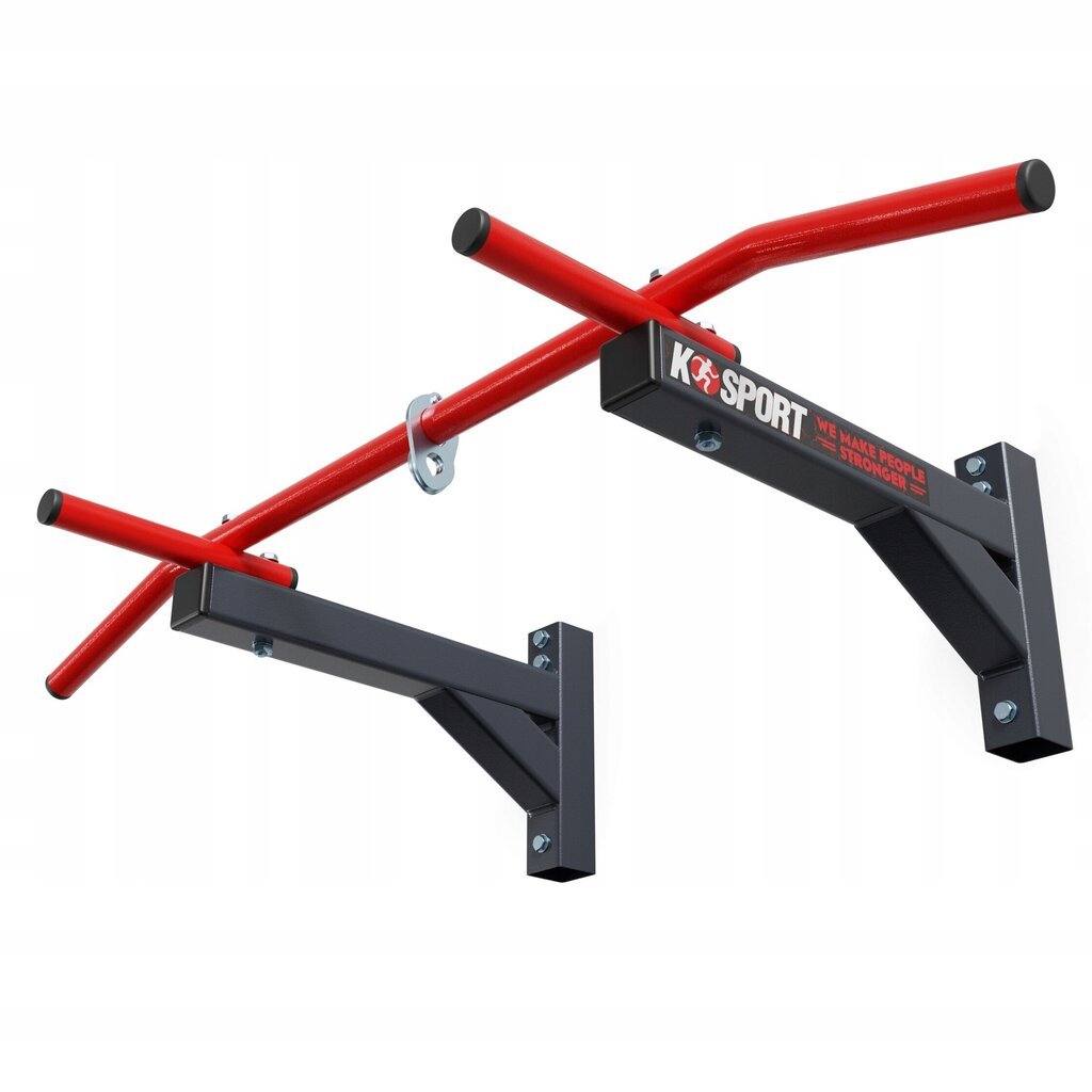 Vetotanko K-sport, 110x59 cm, musta hinta ja tiedot | Leuanvetotangot | hobbyhall.fi