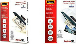 Laminointikalvot Fellowes 5307407, 100 kpl hinta ja tiedot | Toimistotarvikkeet | hobbyhall.fi