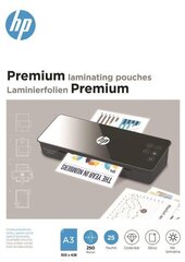 Laminointikalvo HP Premium, A3 250 mic, 25 kpl hinta ja tiedot | Toimistotarvikkeet | hobbyhall.fi