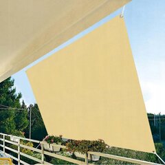 Aurinkomarkiisi, 4x3 m, beige hinta ja tiedot | Aurinkovarjot ja markiisit | hobbyhall.fi