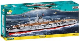 Rakennussetti Cobi Lentotukialus Graf Zeppelin 4826, 3136 d. hinta ja tiedot | LEGOT ja rakennuslelut | hobbyhall.fi