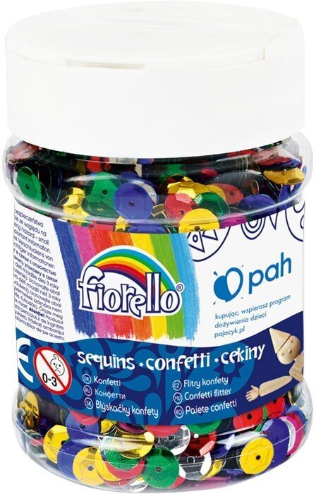 Konfetti glitter koristeluun, pyöreä, 90 g hinta ja tiedot | Koristeet ja tarrat | hobbyhall.fi