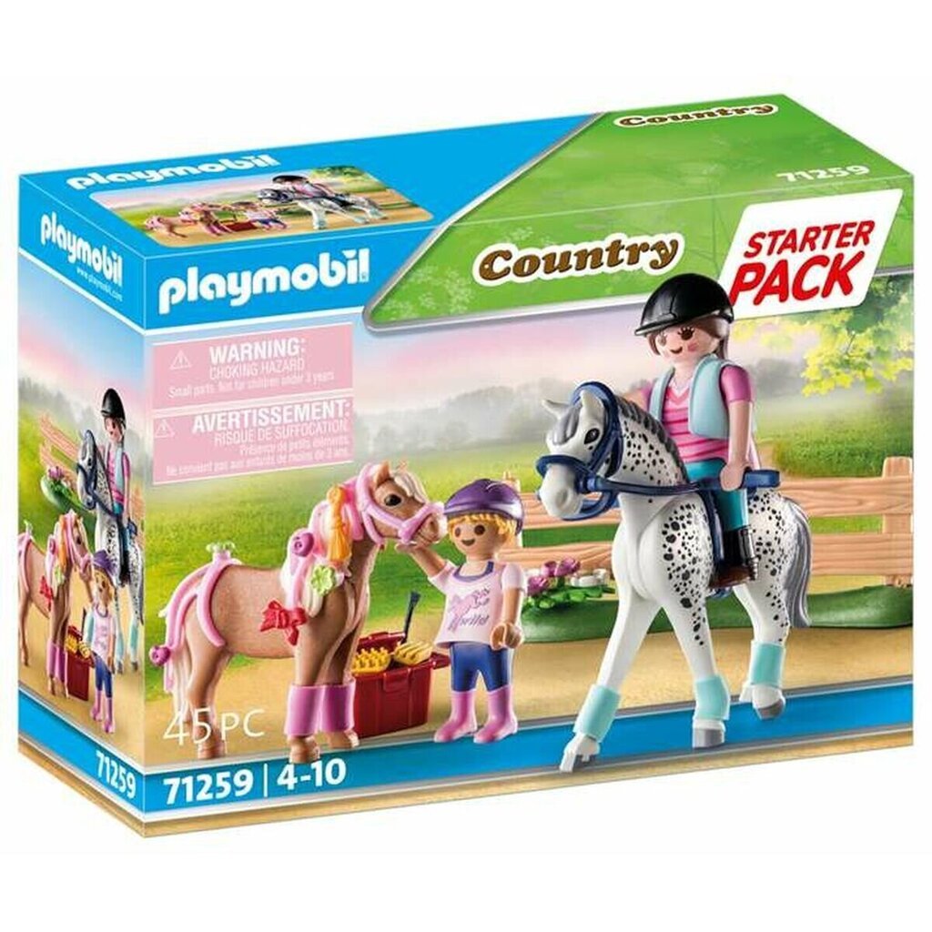 71259 Playmobil® Country, hevostila 45 hinta ja tiedot | LEGOT ja rakennuslelut | hobbyhall.fi