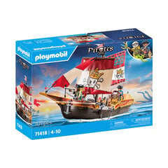 71418 Playmobil Pirates Pirate ship, 101 hinta ja tiedot | LEGOT ja rakennuslelut | hobbyhall.fi