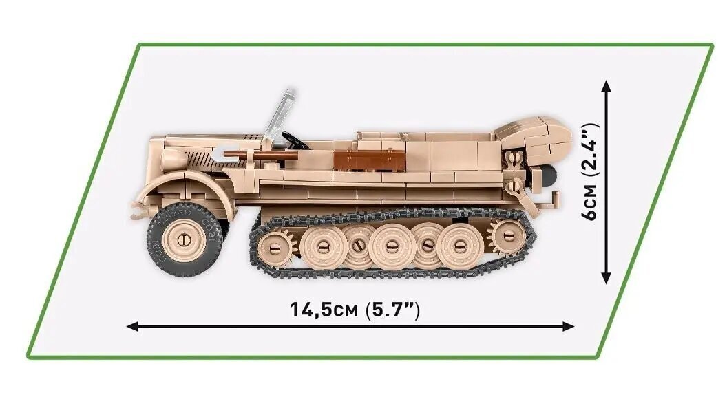 Tyynyt Sd.Kfz 10 Demag D7 hinta ja tiedot | LEGOT ja rakennuslelut | hobbyhall.fi