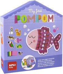 Apli Kids Art Kit My First Pom Pom -peli hinta ja tiedot | Kehittävät lelut | hobbyhall.fi
