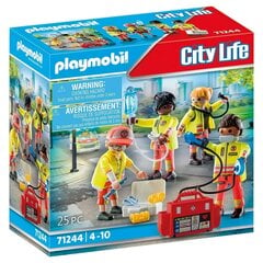 71244 PLAYMOBIL® City Life, Rescue Team hinta ja tiedot | LEGOT ja rakennuslelut | hobbyhall.fi