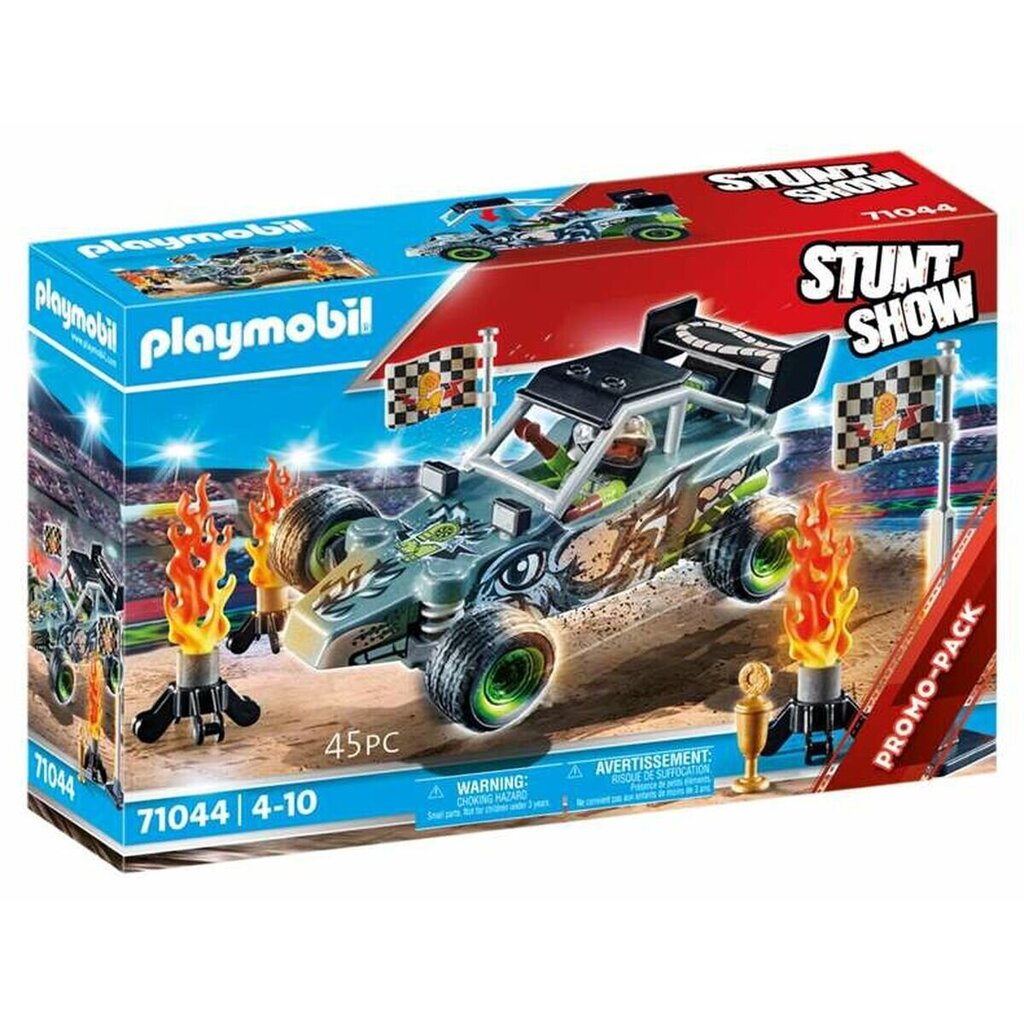 Rakentaja Playmobil Stuntshow Racer, 45 v. hinta ja tiedot | LEGOT ja rakennuslelut | hobbyhall.fi