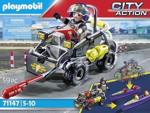 71147 PLAYMOBIL® City Action, Special Unit Quad hinta ja tiedot | LEGOT ja rakennuslelut | hobbyhall.fi