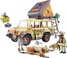 71293 PLAYMOBIL® Wiltopia, maastoauto leijonien kanssa hinta ja tiedot | LEGOT ja rakennuslelut | hobbyhall.fi