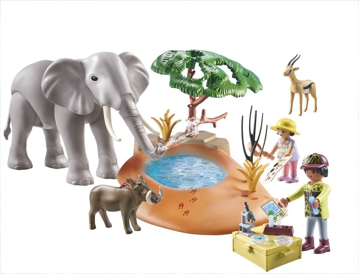 71294 PLAYMOBIL® Wiltopia, Elephant at the Waterhole hinta ja tiedot | LEGOT ja rakennuslelut | hobbyhall.fi