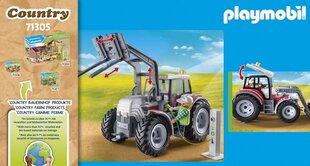 71305 PLAYMOBIL® Country, Iso traktori lisätarvikkeineen hinta ja tiedot | LEGOT ja rakennuslelut | hobbyhall.fi