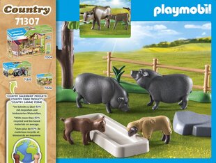 71307 PLAYMOBIL® Country, Kotieläimet hinta ja tiedot | LEGOT ja rakennuslelut | hobbyhall.fi