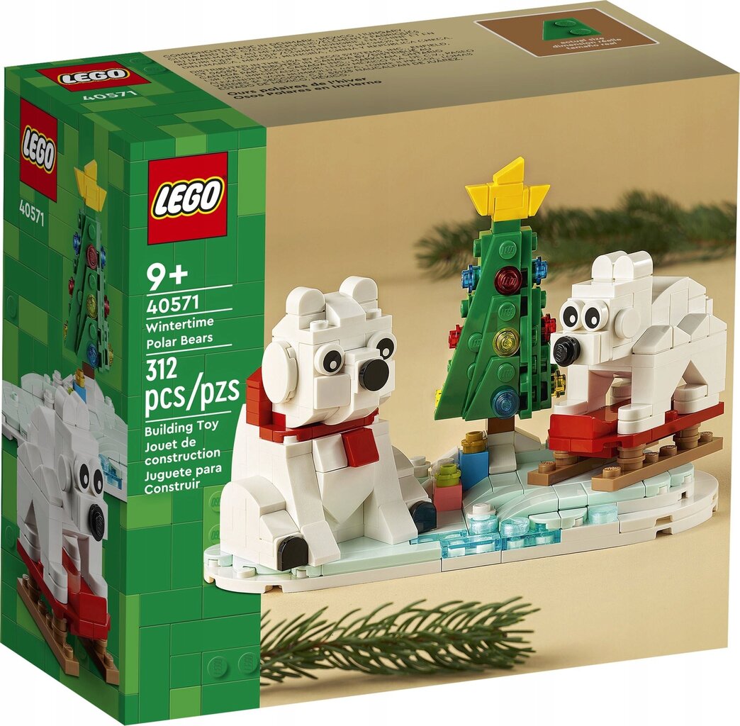 40571 LEGO® Classic -talvijääkarhut hinta ja tiedot | LEGOT ja rakennuslelut | hobbyhall.fi