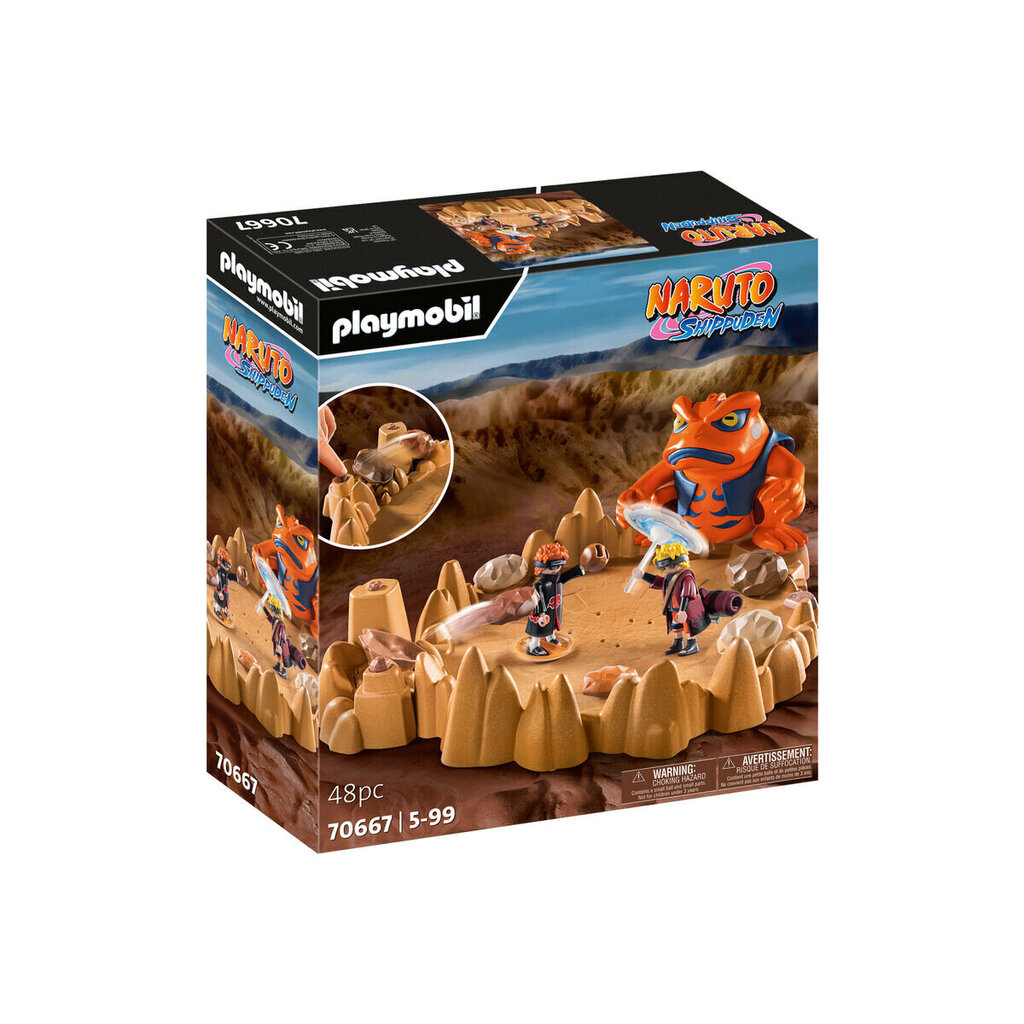 70667 Playmobil-leikkisarja Naruto vs. Kipu, 48 hinta ja tiedot | LEGOT ja rakennuslelut | hobbyhall.fi