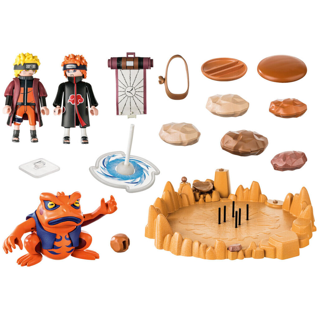 70667 Playmobil-leikkisarja Naruto vs. Kipu, 48 hinta ja tiedot | LEGOT ja rakennuslelut | hobbyhall.fi