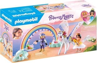 71361 PLAYMOBIL® Princess Pegasus sateenkaari ja pilvet hinta ja tiedot | LEGOT ja rakennuslelut | hobbyhall.fi