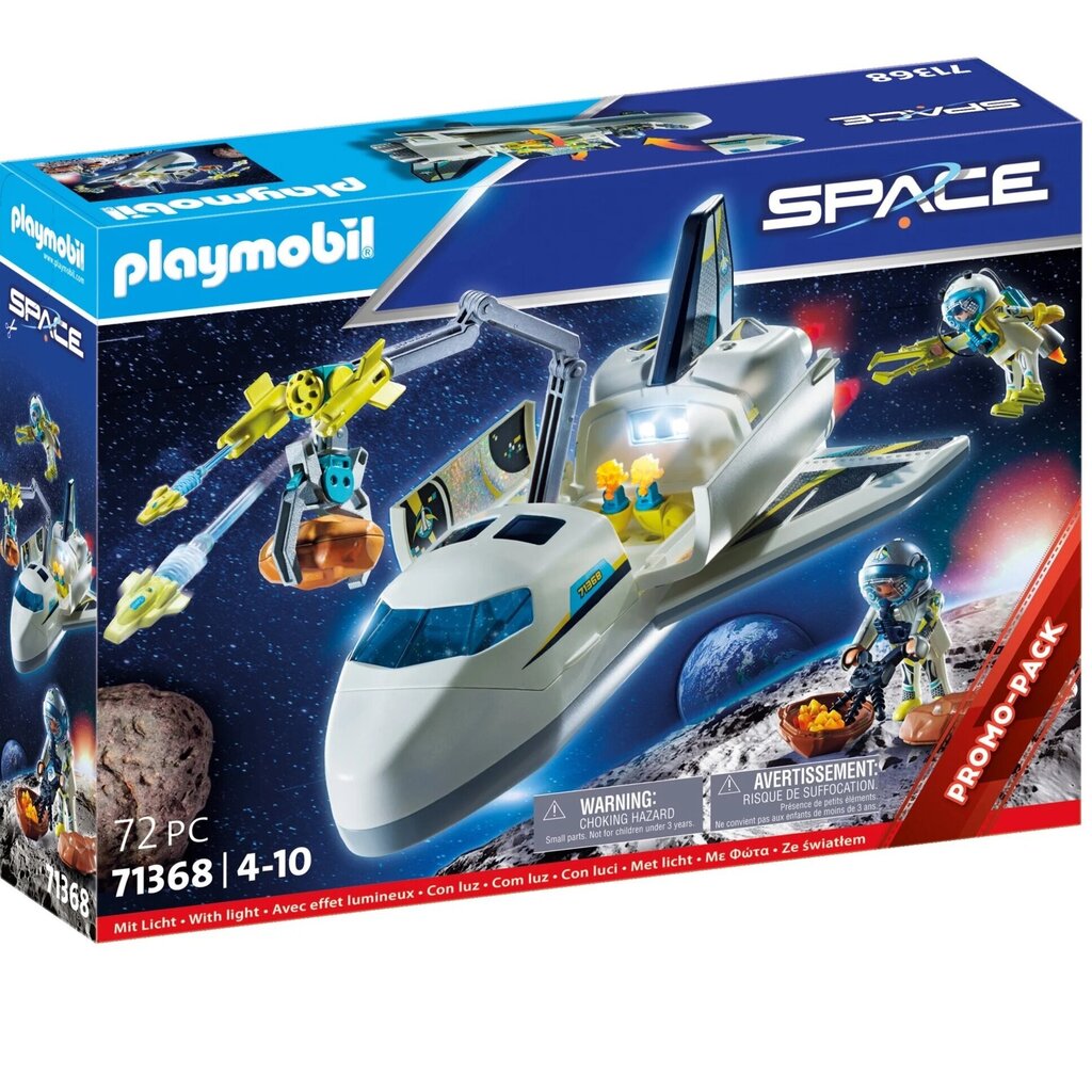 71368 PLAYMOBIL® Avaruusavaruusalus tehtävässä hinta ja tiedot | LEGOT ja rakennuslelut | hobbyhall.fi