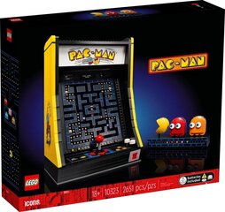 10323 LEGO® Icons Pac-Man -pelikone, 2651 hinta ja tiedot | LEGOT ja rakennuslelut | hobbyhall.fi