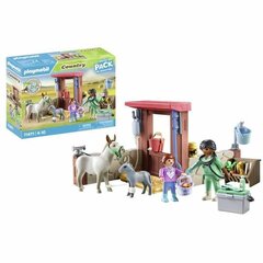 71471 Playmobil Country Farmyard Vet At Work figuurit hinta ja tiedot | LEGOT ja rakennuslelut | hobbyhall.fi