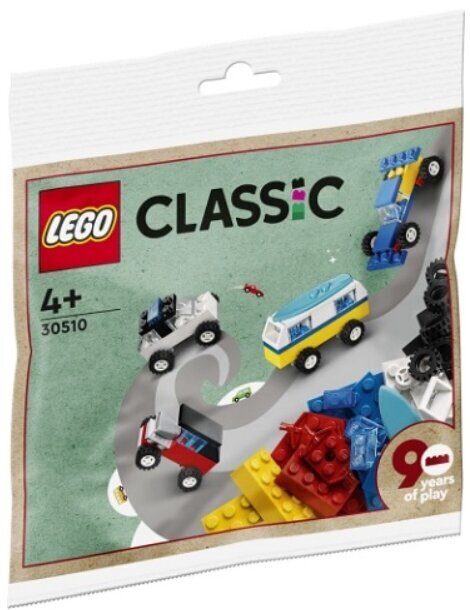 LEGO 30510 90 Years of Cars Constructor hinta ja tiedot | LEGOT ja rakennuslelut | hobbyhall.fi