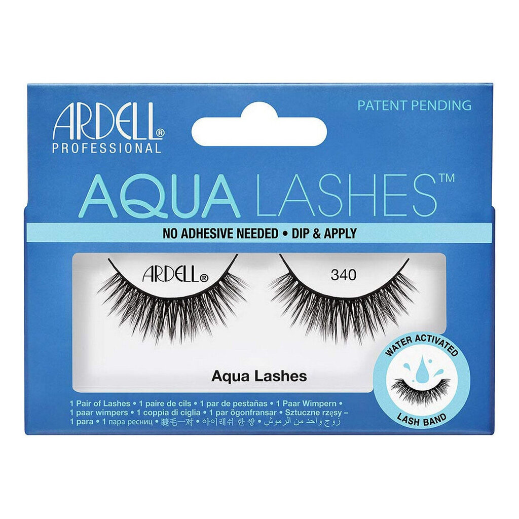 Tekoripset Aqua Lashes Ardell 63401 Nº 340 hinta ja tiedot | Irtoripset ja ripsentaivuttimet | hobbyhall.fi