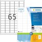 Herma 4254 -osoitetarra DIN A4, 38,1 x 21,2 mm, 100 arkkia, paperi, matta hinta ja tiedot | Toimistotarvikkeet | hobbyhall.fi