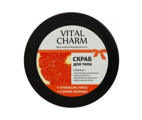 Vital Charm Orange -kuorintavoide, 250g hinta ja tiedot | Vartalokuorinnat | hobbyhall.fi