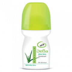 Roll-on deodorantti naisille DeBa Aloe -öljyllä, 50 ml hinta ja tiedot | Deodorantit | hobbyhall.fi