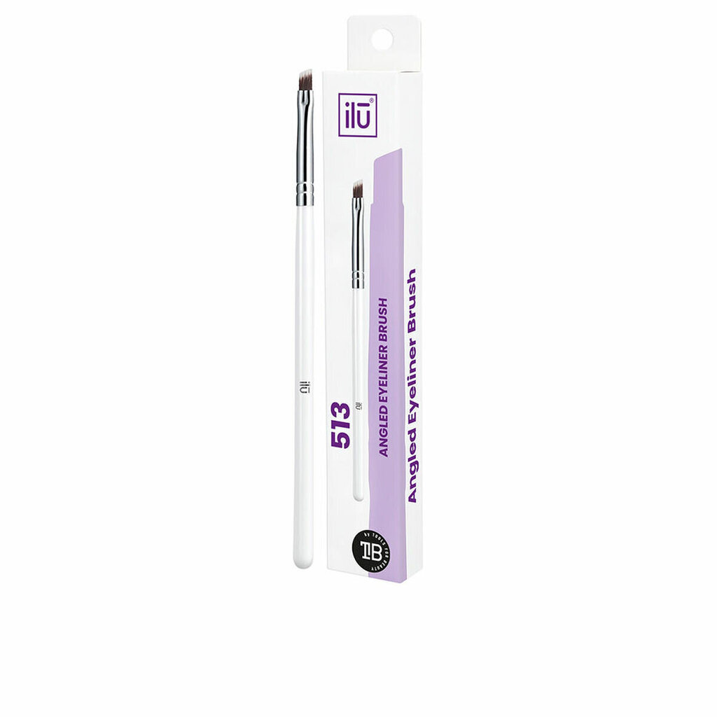 Silmäsivellin Ilū 513 Angled Eyeliner Brush hinta ja tiedot | Meikkisiveltimet ja meikkisienet | hobbyhall.fi