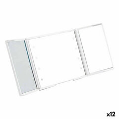 LED-peili LED-valo Valkoinen, 1,5 x 9,5 x 11,5 cm, 12 kpl hinta ja tiedot | Kosmetiikkalaukut ja peilit | hobbyhall.fi