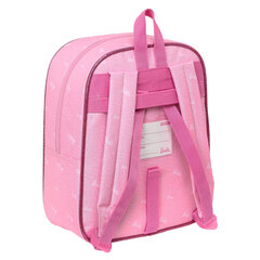 Reppu Barbie Girl, vaaleanpunainen, 22 x 27 x 10 cm hinta ja tiedot | Koulureput ja -laukut | hobbyhall.fi