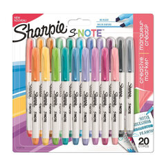 Markers Sharpie Fine 2058158, 28 kpl hinta ja tiedot | Taide- ja askartelutarvikkeet | hobbyhall.fi