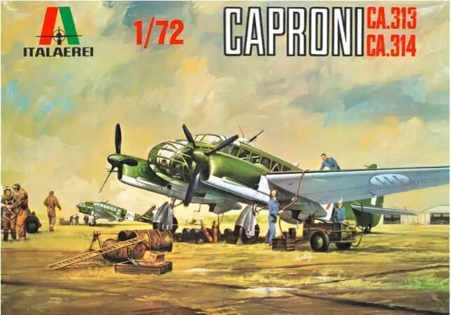 Mallisarja kokoonpanoon Caproni Ca.313/ 314 Vintage Italeris hinta ja tiedot | LEGOT ja rakennuslelut | hobbyhall.fi