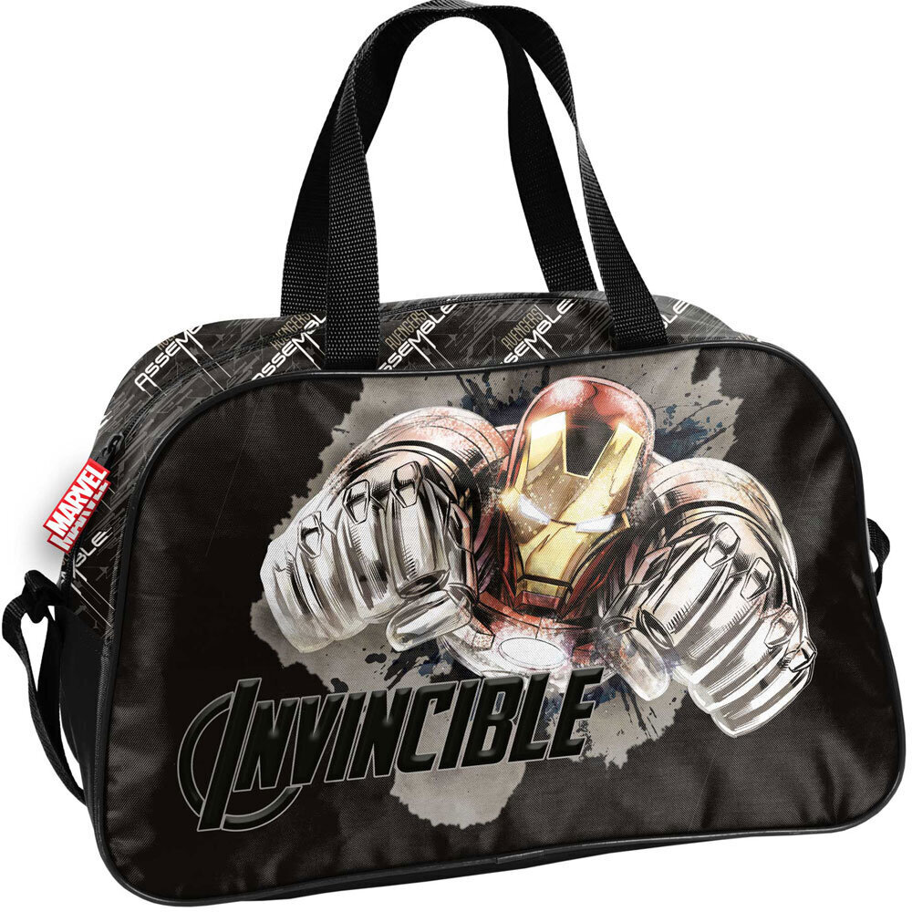 Lasten urheilukassi Paso Avengers Invincible AV22II-074, 42x25x13 cm hinta ja tiedot | Koulureput ja -laukut | hobbyhall.fi