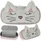 Koulureppu tarvikkeineen Starpak Plush Kitty 486152, 5 osaa hinta ja tiedot | Koulureput ja -laukut | hobbyhall.fi