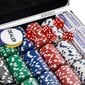 Setti pokerimerkkejä vidaXL, 600 kpl hinta ja tiedot | Korttipelit, pokeri | hobbyhall.fi