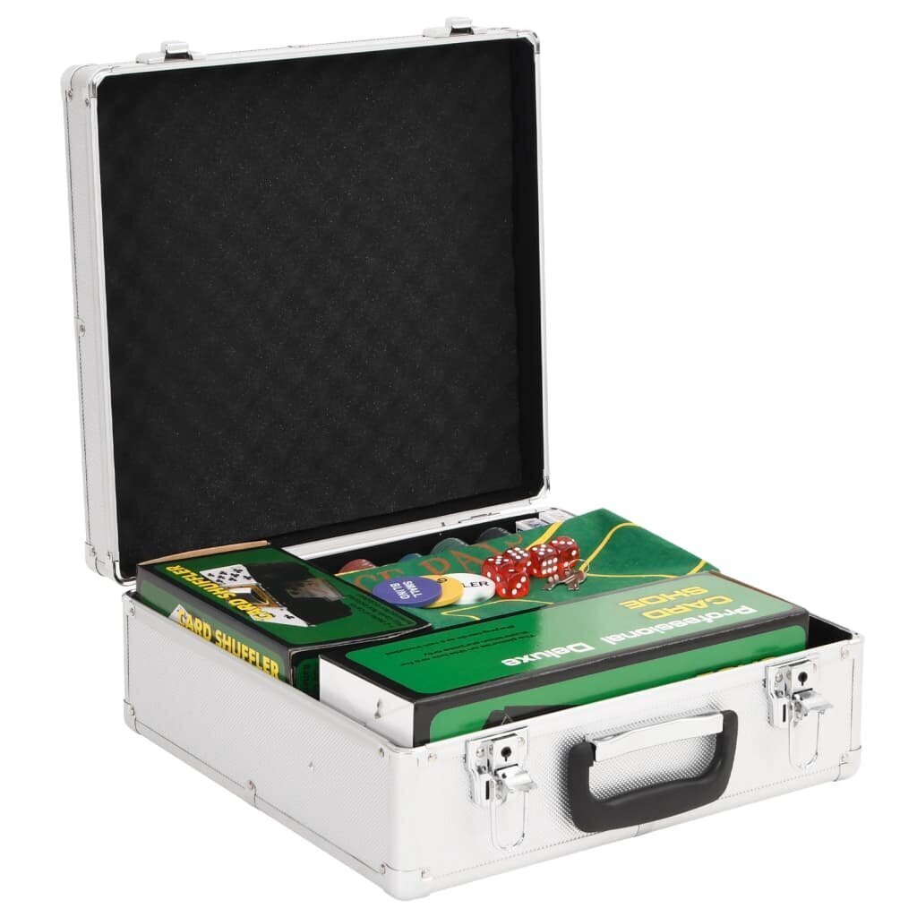 Setti pokerimerkkejä vidaXL, 600 kpl hinta ja tiedot | Korttipelit, pokeri | hobbyhall.fi