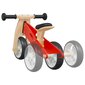 Kolmipyörä/polkupyörä puinen tasapainopyörä 2in1 vidaXL, punainen hinta ja tiedot | Potkupyörät | hobbyhall.fi