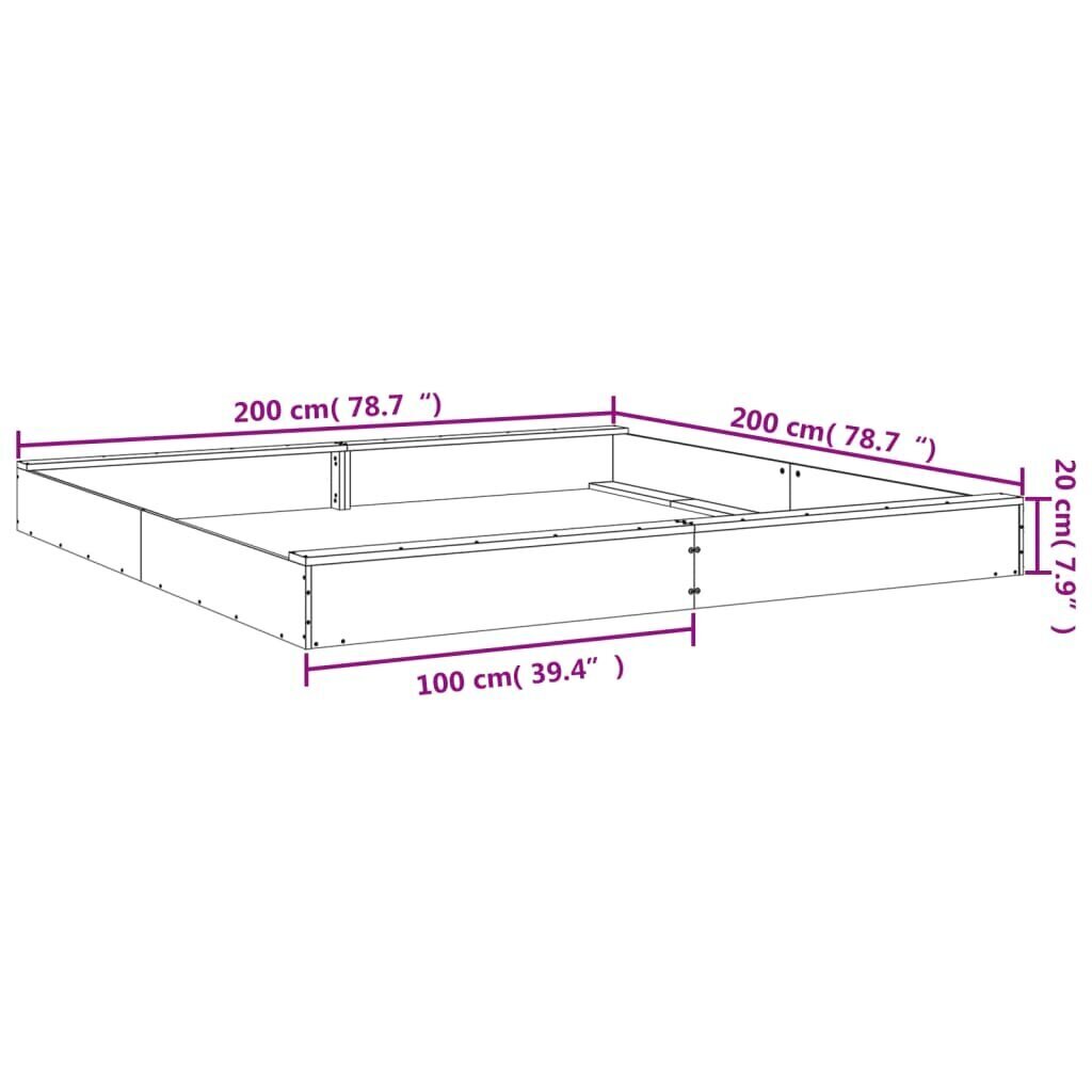 Hiekkalaatikko istuimilla vidaXL hinta ja tiedot | Hiekkalaatikot | hobbyhall.fi