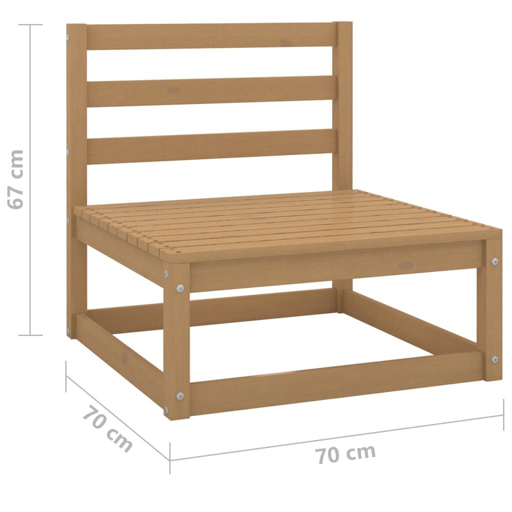 Puutarhakalusteet, 6 kpl hinta ja tiedot | Puutarhakalusteet | hobbyhall.fi