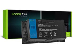 Green Cell Laptop Battery for Dell Precision M4600 M4700 M4800 M6600 M6700 M6800 hinta ja tiedot | Kannettavien tietokoneiden akut | hobbyhall.fi